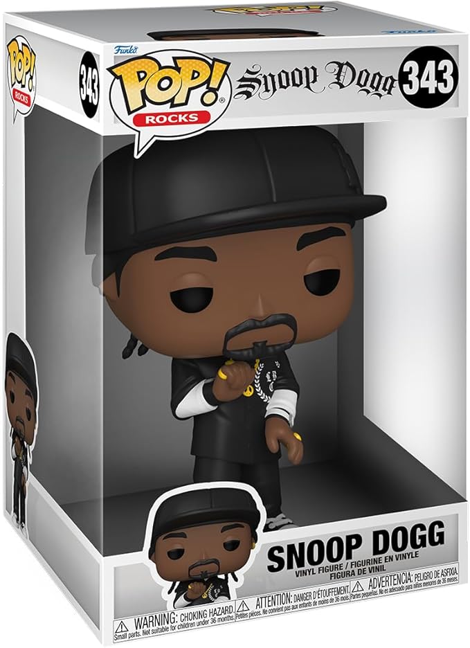 Pop! Rocks: Jumbo Snoop Dogg (Drop It Like It's Hot) 10"in Vinyl Figure