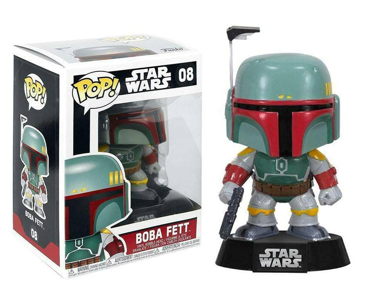 Pop Star Wars Vinyl Figure #8 Boba Fett