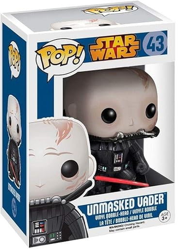 Pop! Star Wars: Unmasked Vader Vinyl Figure