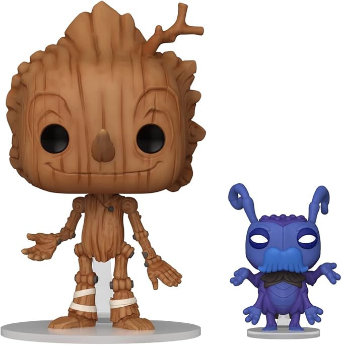 Pop! Movies: Netflix Pinocchio Pinocchio and Cricket Vinyl Figure