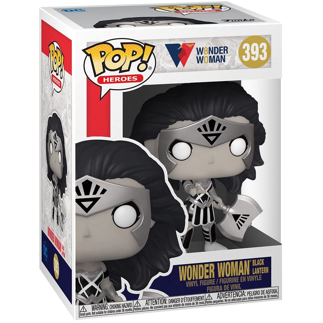 Pop! Heroes: DC Wonder Woman 80th Anniversary Wonder Woman Black Lantern Vinyl Figure
