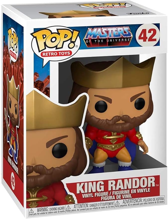 Pop! Retro Toys: Masters of the Universe King Randor Vinyl Figure
