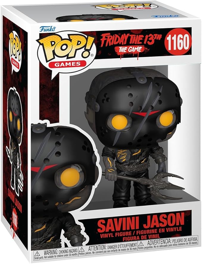 Pop! Games: Friday The 13th Savini Jason Vinyl Figure