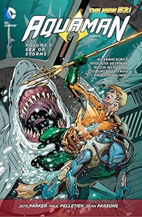 Aquaman Hardcover Volume 05 Sea Of Storms (N52)