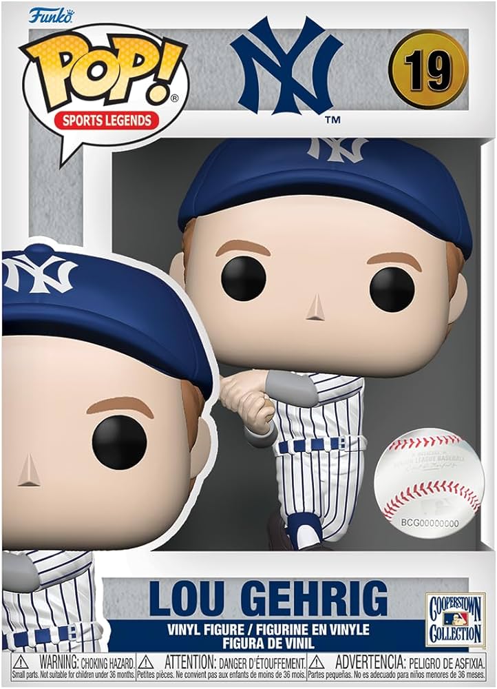 Pop Mlb Legends- Lou Gehrig W/Ch Vinyl Figure