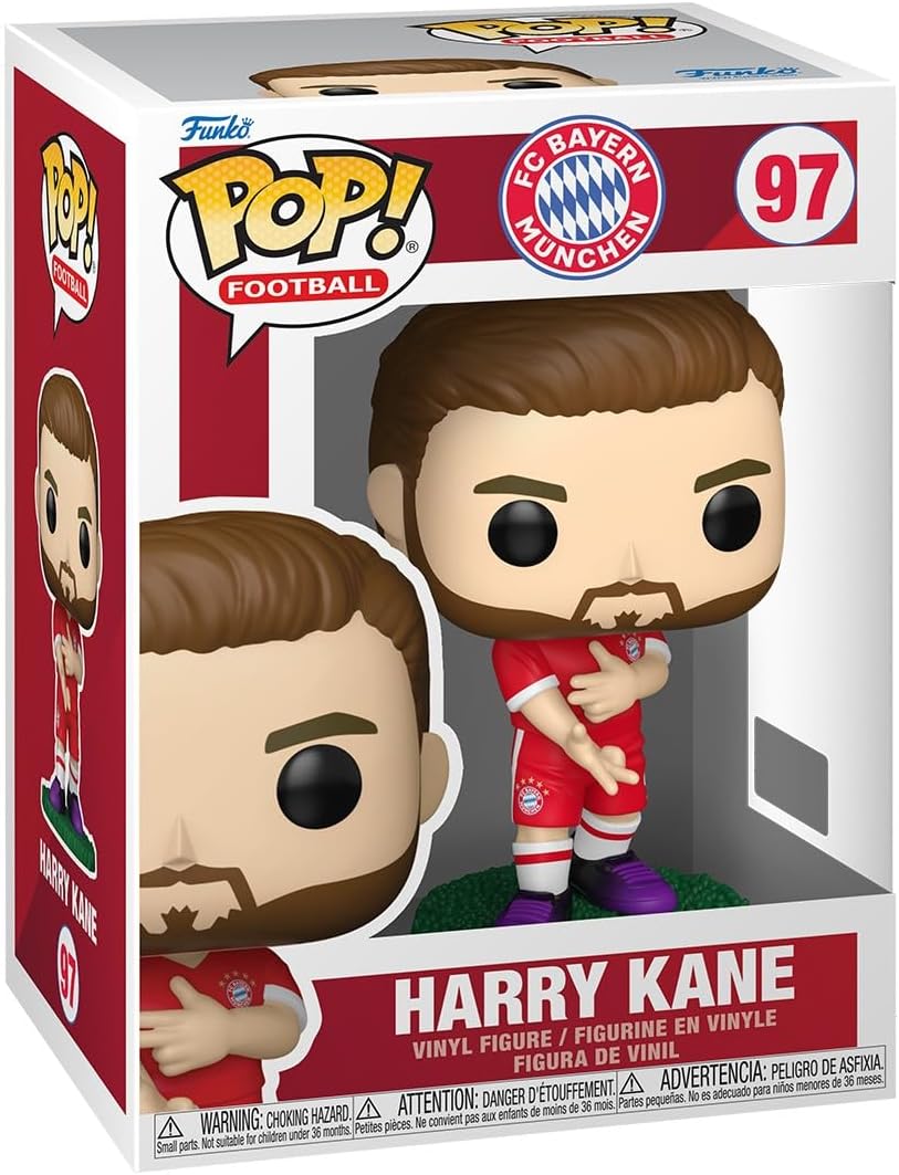 Pop! Football: FC Bayern Munich Harry Kane (Pose) Vinyl Figure