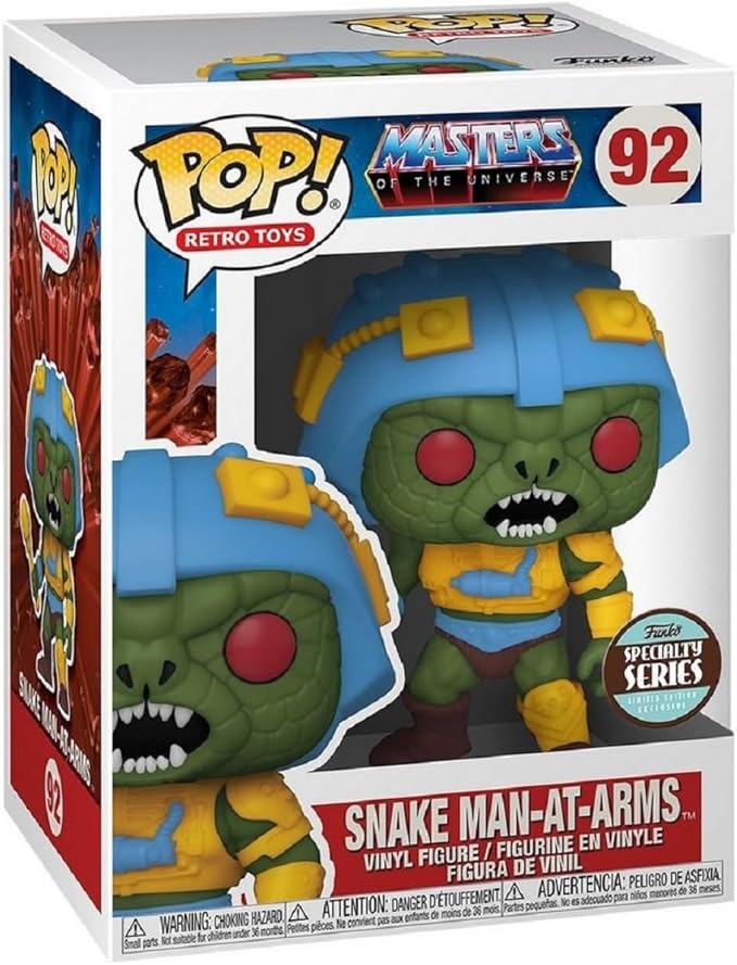 Pop! Retro Toys: Masters of the Universe Snake Man-At-Arms (Funko Specialty Series) Vinyl Figure