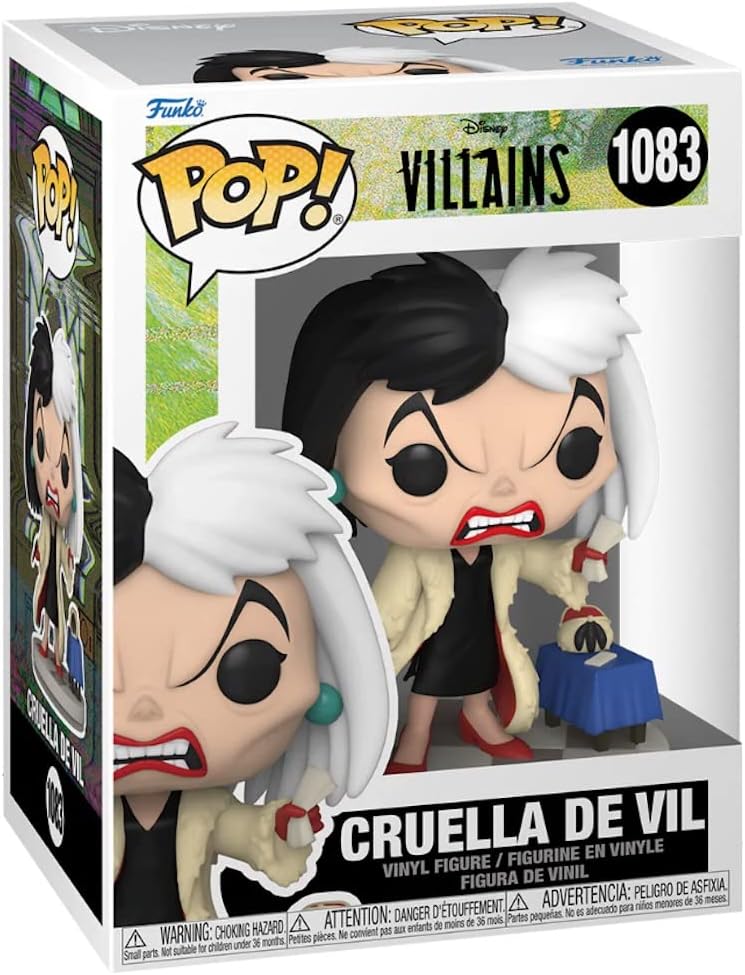 Pop! Disney Villains Cruella De Vil Vinyl Figure