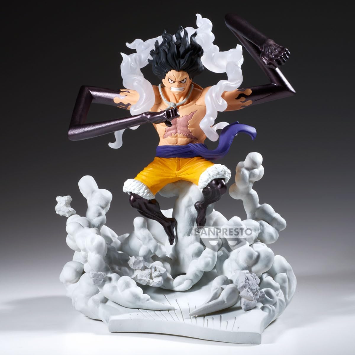 Banpresto One Piece: Senkouzekkei Monkey D. Luffy (Gear 4) Figure