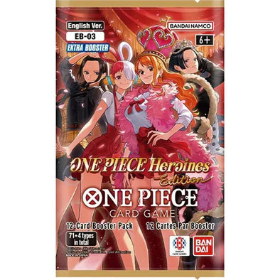 One Piece Card Game - Extra Booster 03 - Heroines Edition Booster Pack