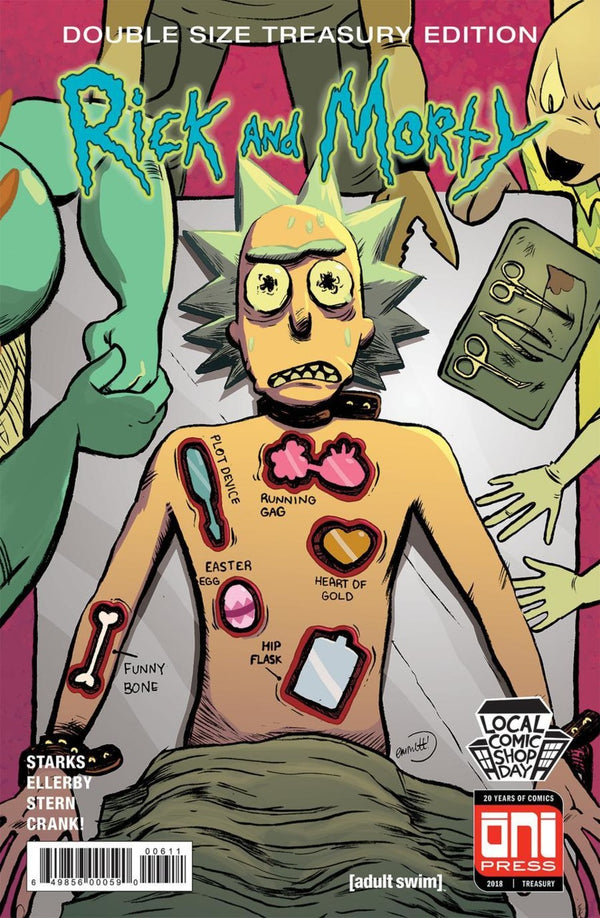 Rick and Morty Treasury Edition Issue Number 4