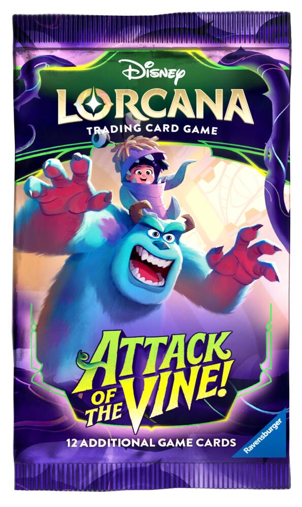 DISNEY LORCANA SET 13 ATTACK OF THE VINE! BOOSTER PACK