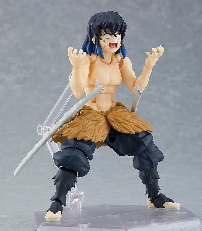 Figma - Demon Slayer: Kimetsu no Yaiba Inosuke Hashibira Figma Action Figure Deluxe Ver.