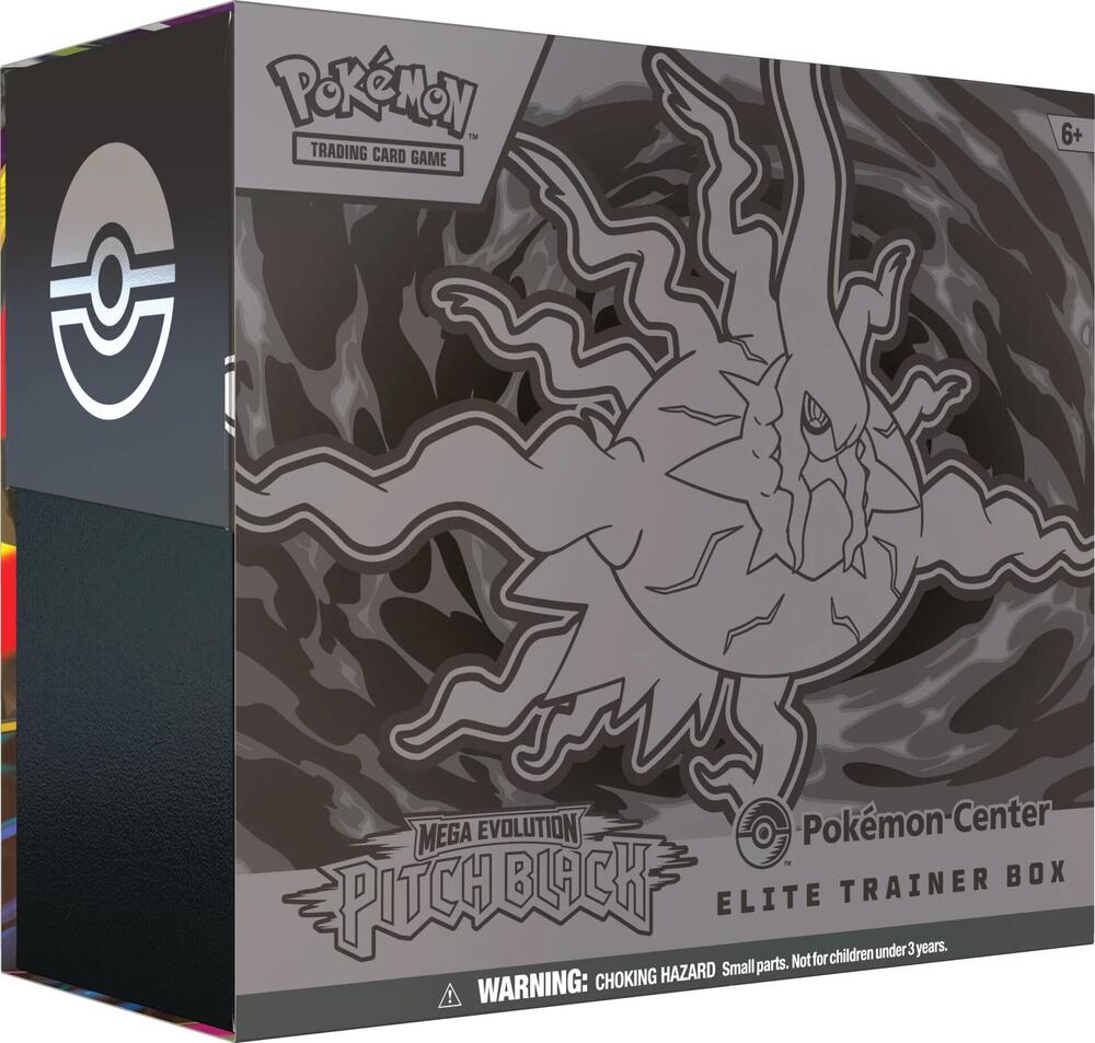 Pitch Black Pokemon Center Elite Trainer Box