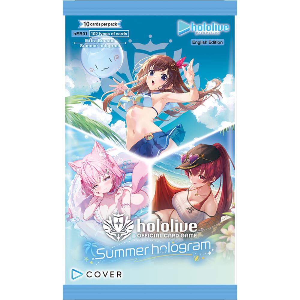 Hololive Card Game - Summer hologram - Extra Booster Pack
