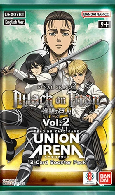 Union Arena - Attack on Titan Vol.2 Booster Pack