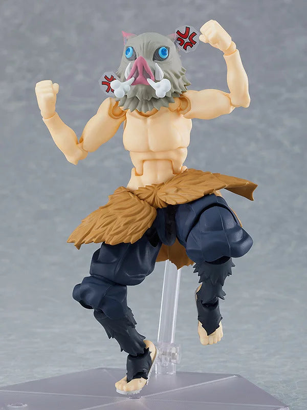 Figma - Demon Slayer: Kimetsu no Yaiba Inosuke Hashibira Figma Action Figure Deluxe Ver.