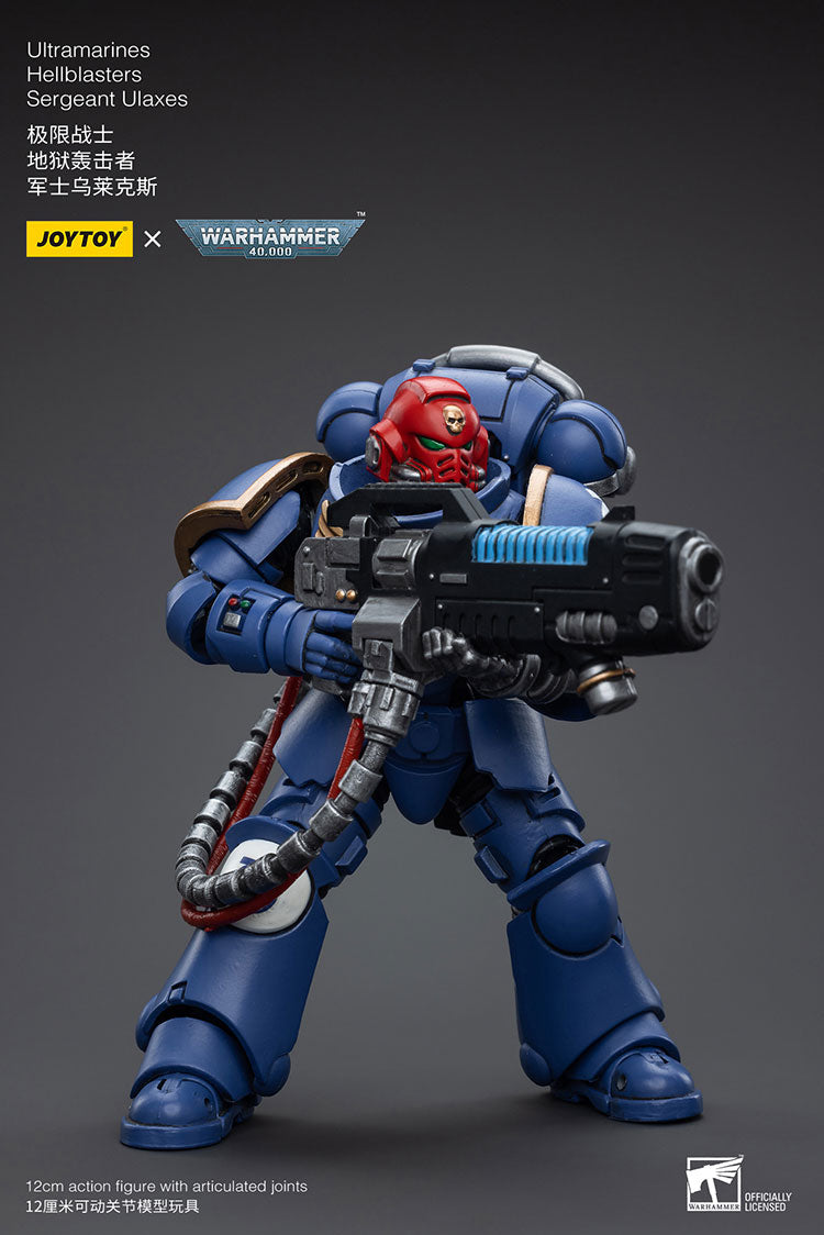 WARHAMMER 40K - JOYTOY - ULTRAMARINES - HELLBLASTERS SERGEANT ULAXES
