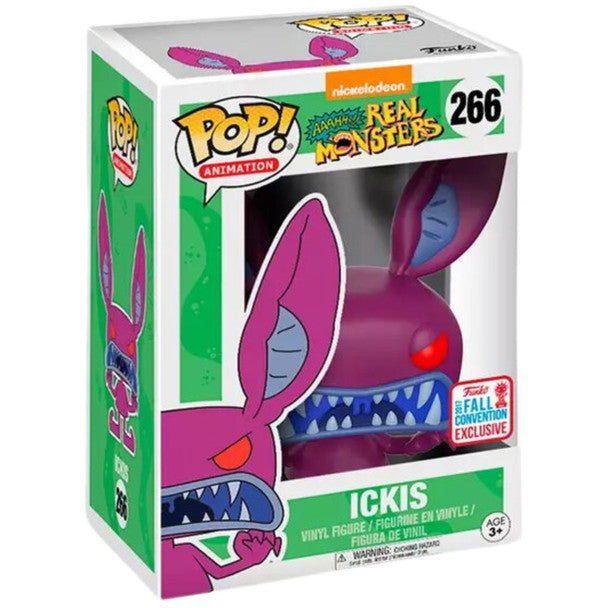 Pop! Animation: Nickelodeon AAAHH!!! Real Monsters Ickis (2017 Fall Convention Exclusive) Vinyl Figure