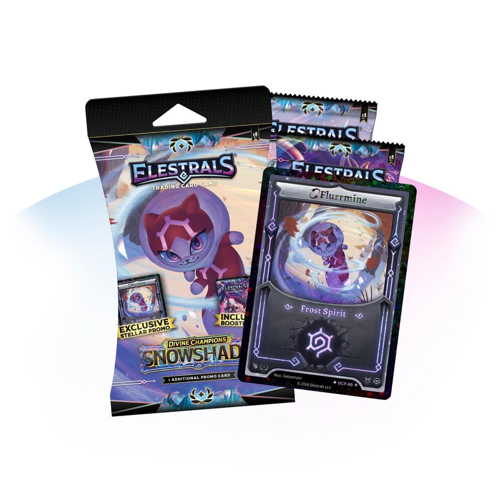Elestrals - Snowshade - Blister Packs with Stellar Promo (Lose Glue)