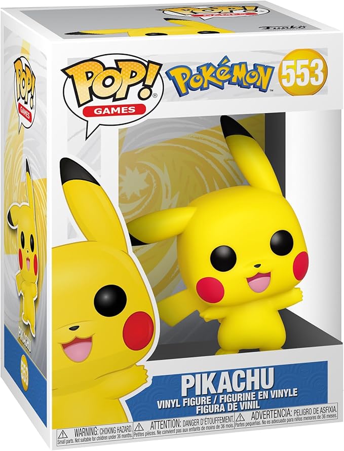 Pop! Games: Pokemon Pikachu (Waving) Vinyl Figure