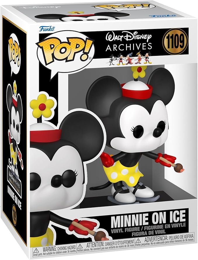 Pop! Walt Disney Archives Minnie on Ice Vinyl Figure