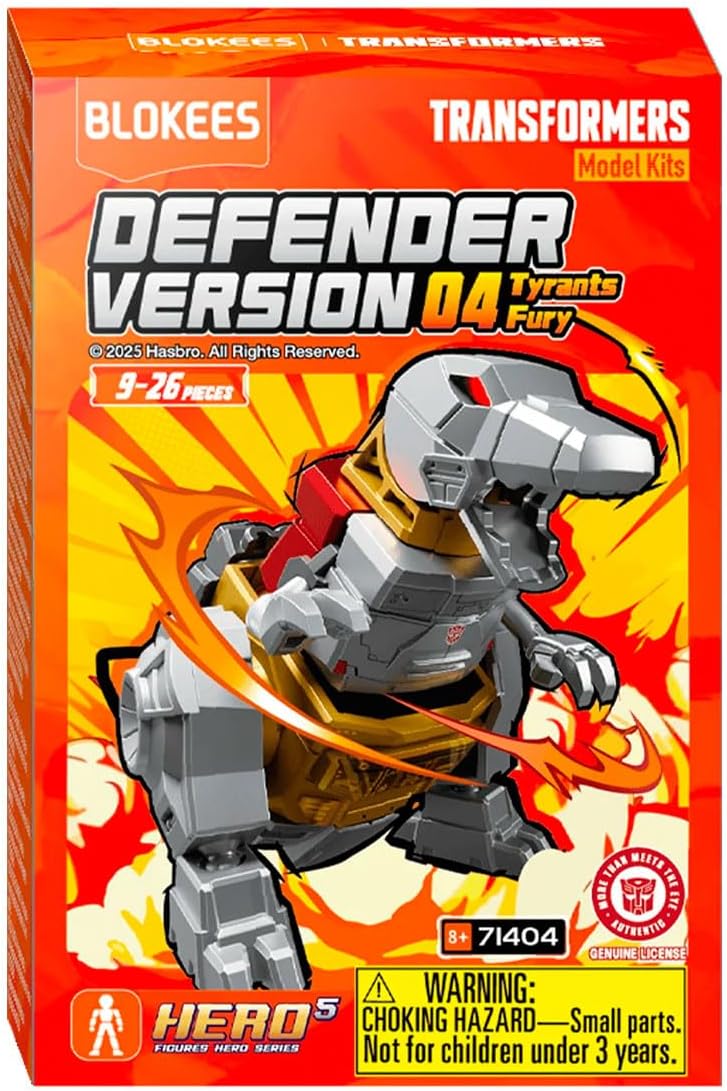 Blokees Transformers: Defender Version 04 Tyrants Fury