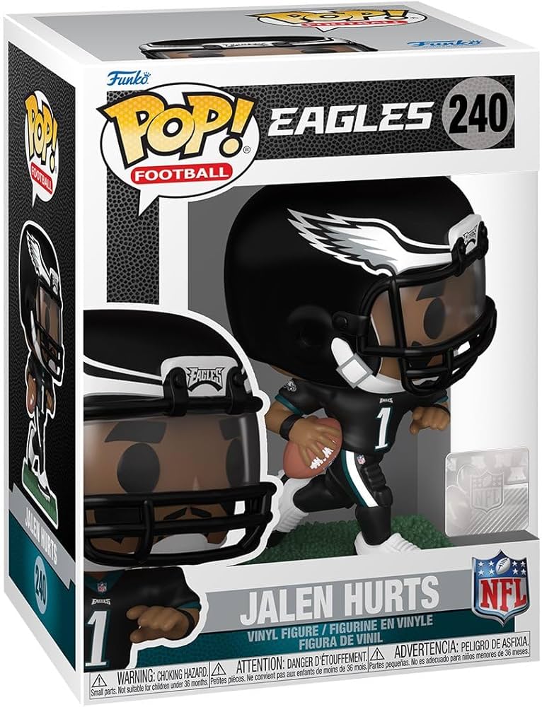 Pop Nfl Eagles Jalen Hurts Vinyl Figure