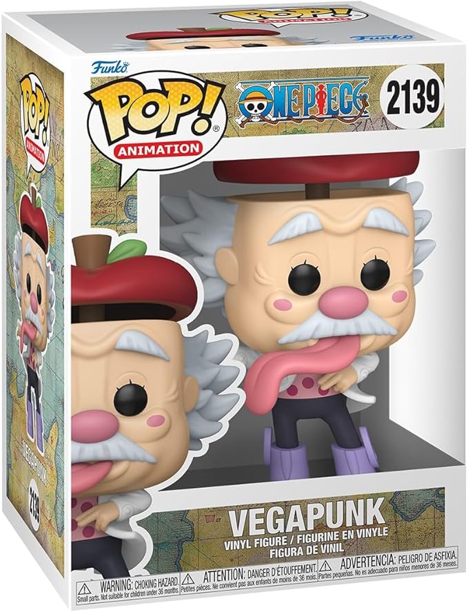 Pop! Animation: One Piece Egghead Arc Vegapunk Vinyl Figure