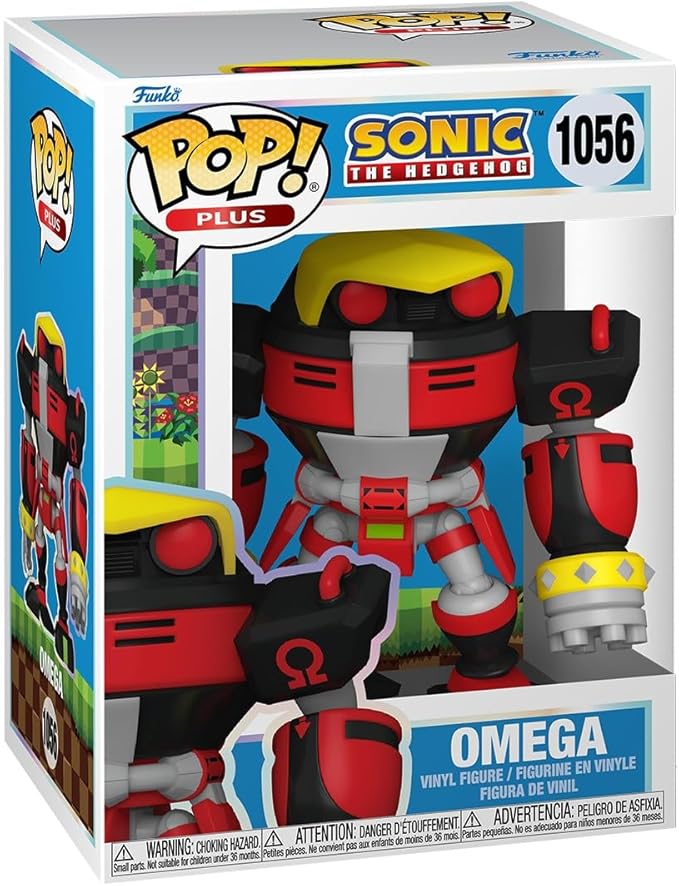 Pop! Plus: Sonic the Hedgehog E-123 Omega Vinyl Figure