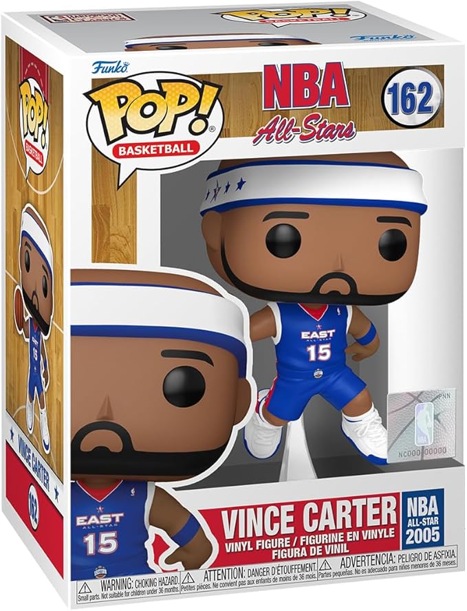 Pop! Basketball: NBA Legends Vince Carter (All-Stars 2005) Vinyl Figure