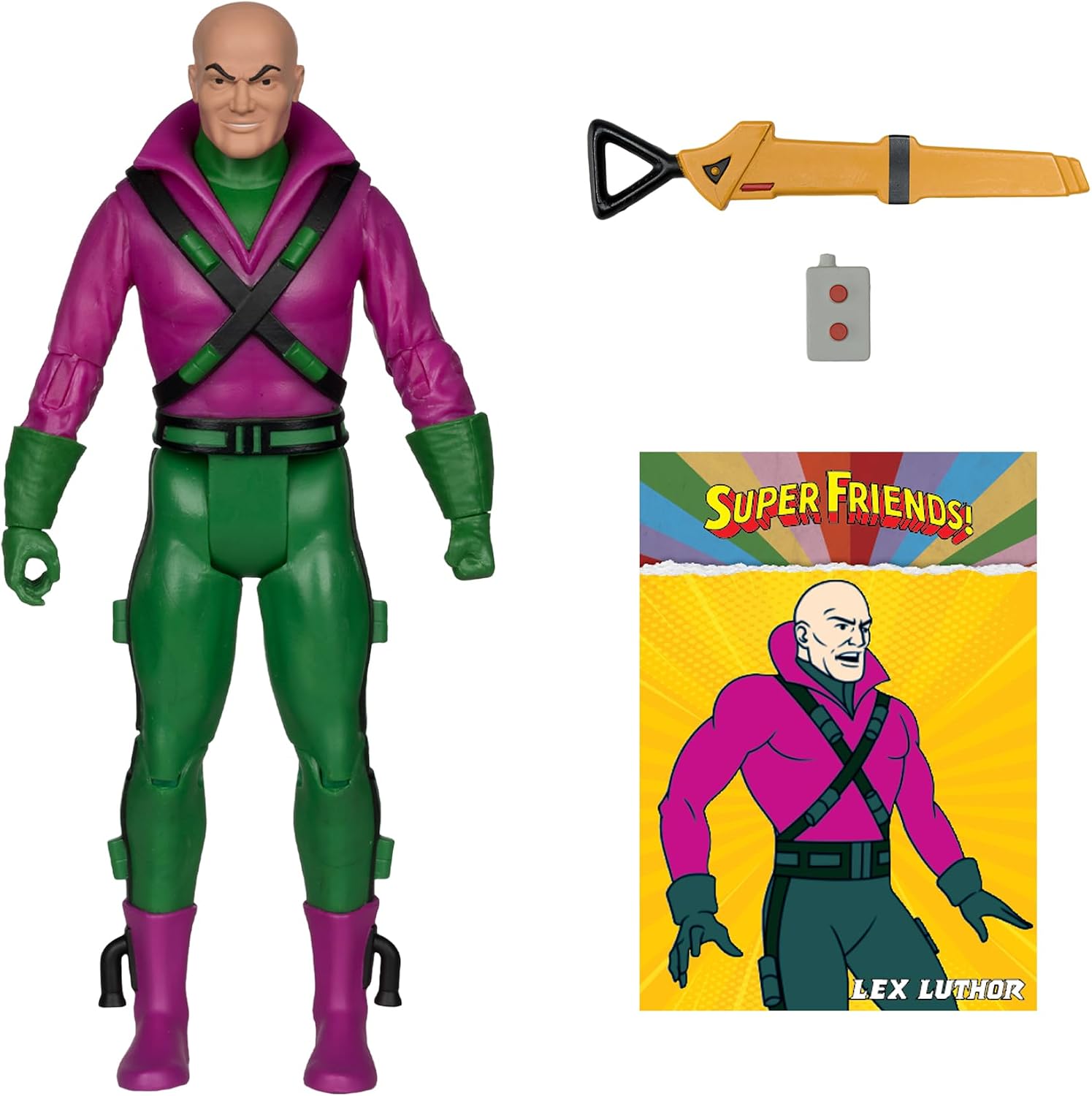 McFarlane Toys Super Friends: DC Retro Lex Luthor Action Figure