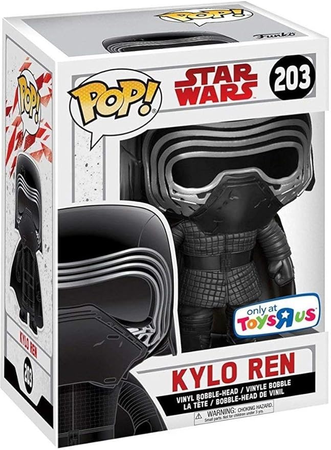 Pop! Star Wars: The Last Jedi Kylo Ren (Toys R Us Exclusive) Vinyl Figure