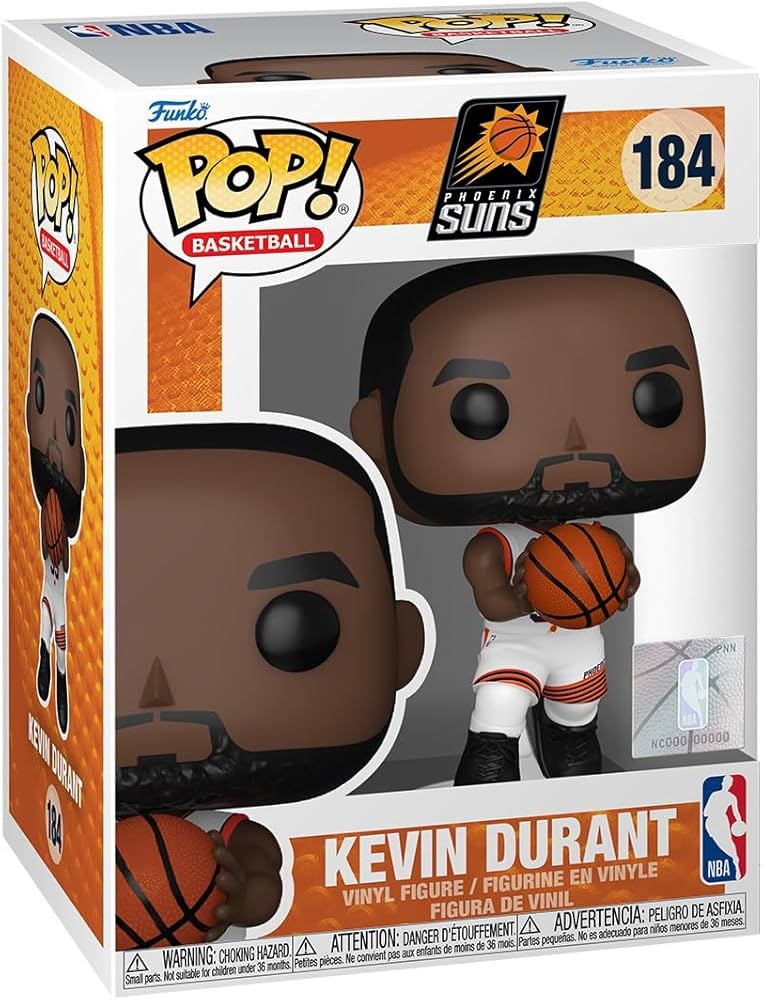 Pop! Basketball: NBA Phoenix Suns Kevin Durant Vinyl Figure