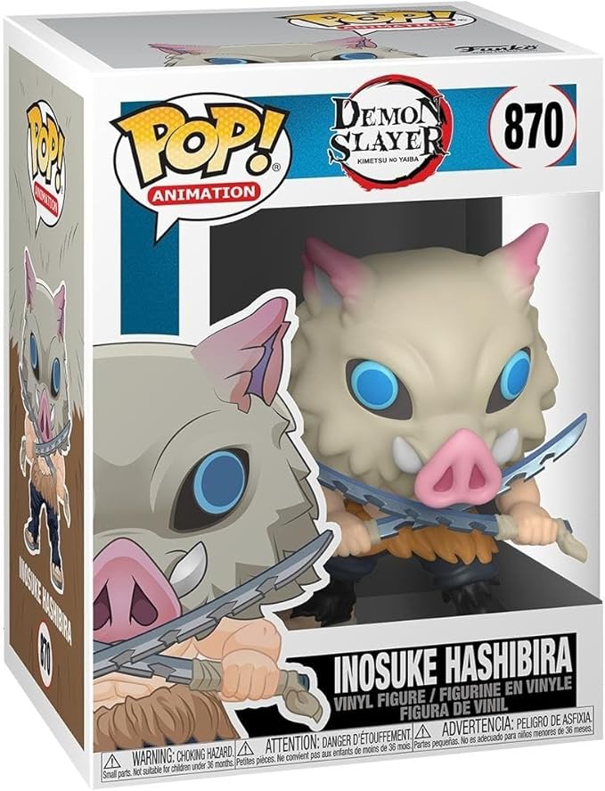 Pop! Animation: Demon Slayer Inosuke Hashibira Vinyl Figure