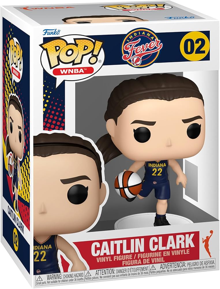 Pop! WNBA: Indiana Fever Caitlin Clark Vinyl Figure
