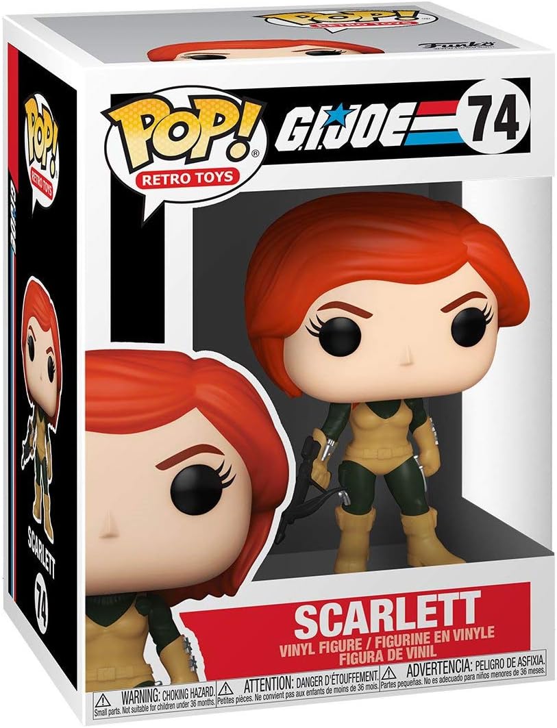 Pop! Retro Toys: G.I. Joe Scarlett Vinyl Figure