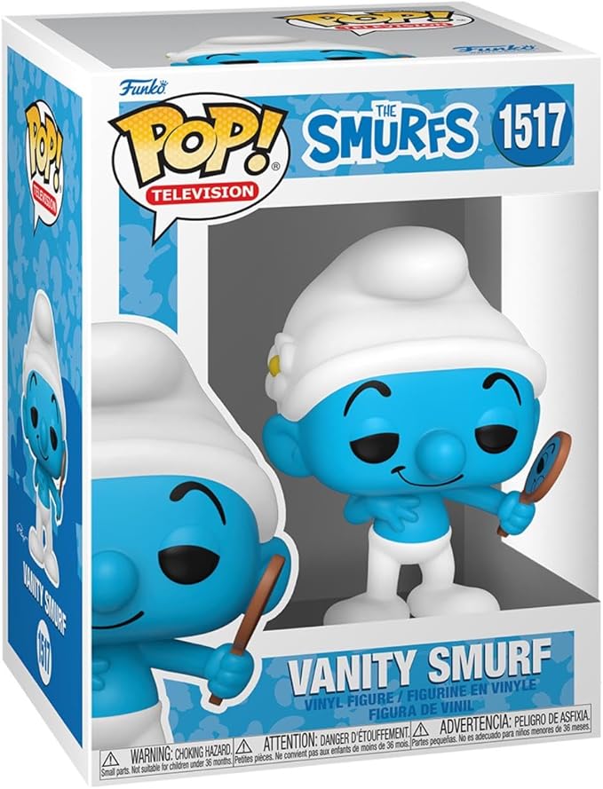 Pop! TV: The Smurfs Vanity Smurf Vinyl Figure