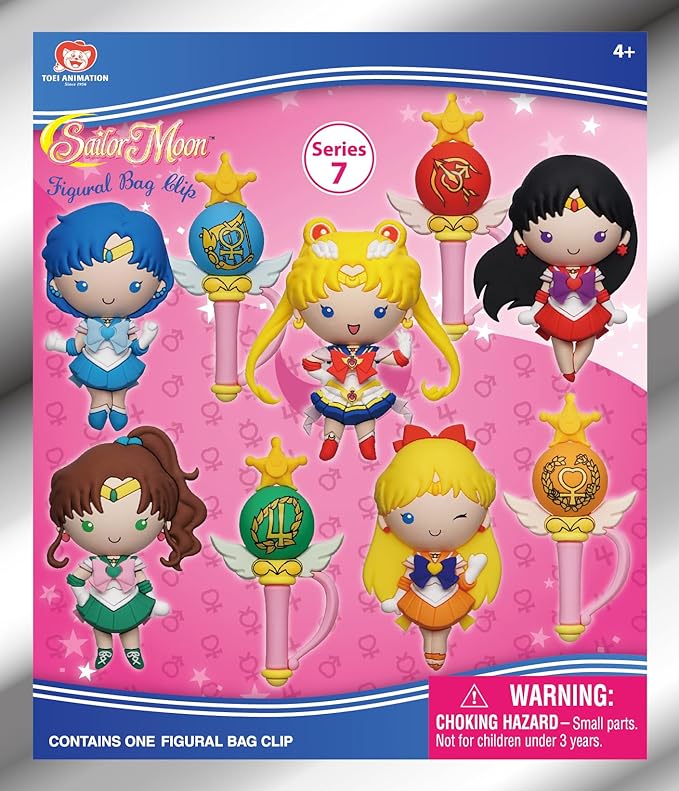 3D FOAM BAG CLIP SAILOR MOON SERIES 7