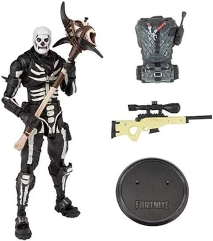 McFarlane Fortnite Skull Trooper 7'In Action Figure