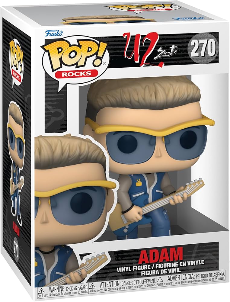 Pop! Rocks: U2 Zoo TV Adam Vinyl Figure