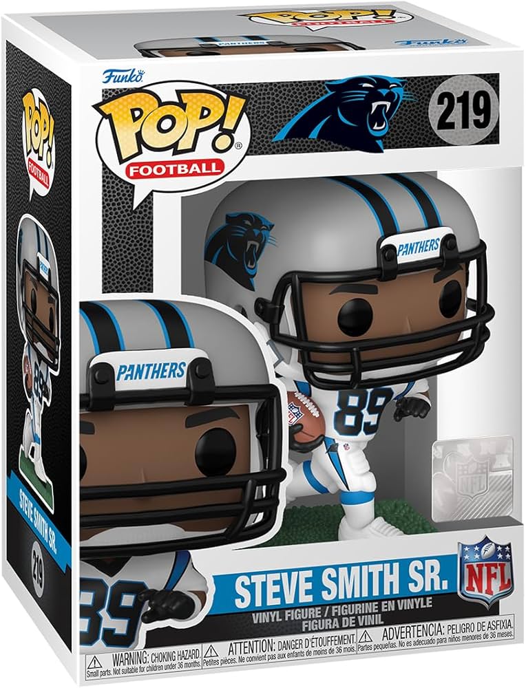 Pop! Football: NFL Carolina Panthers Steve Smith Sr. Vinyl Figure