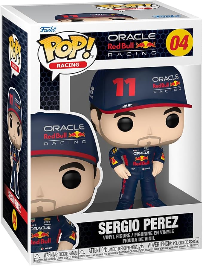 Pop! Racing: Oracle Red Bull Racing Formula 1 Sergio Perez Vinyl Figure