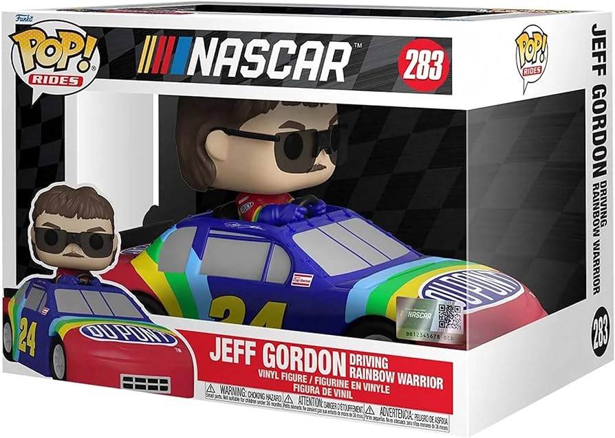 Pop! Rides: Nascar Jeff Gordon Driving Rainbow Warrior Super Deluxe Vinyl Figure