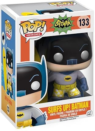 Pop! Heroes: DC Batman Classic TV Series Surf's Up! Batman Vinyl Figure