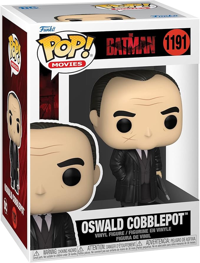 Pop! Movies: DC The Batman (2022) Oswald Cobblepot Vinyl Figure
