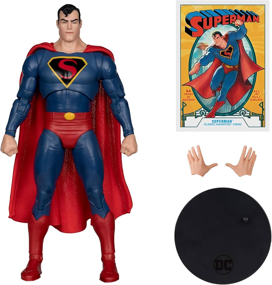 McFarlane DC Multiverse Superman (Classic Animation 1940)