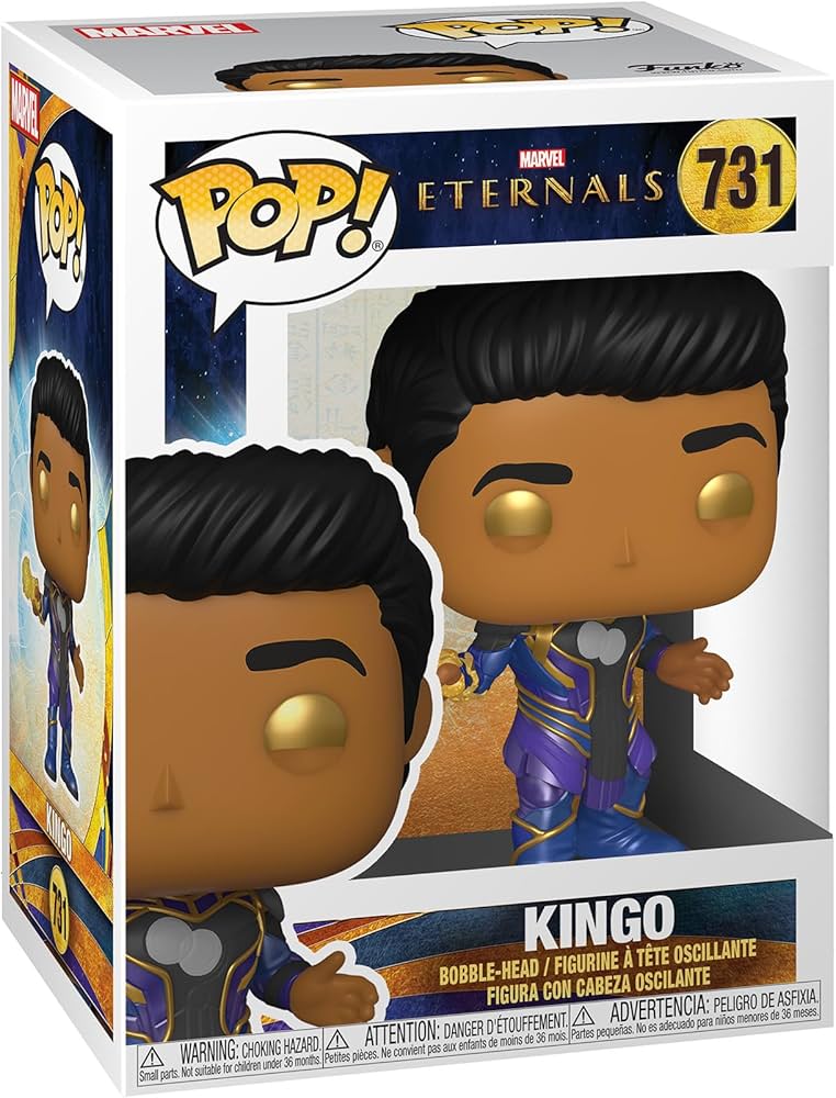 Pop! Marvel Eternals Kingo Vinyl Figure