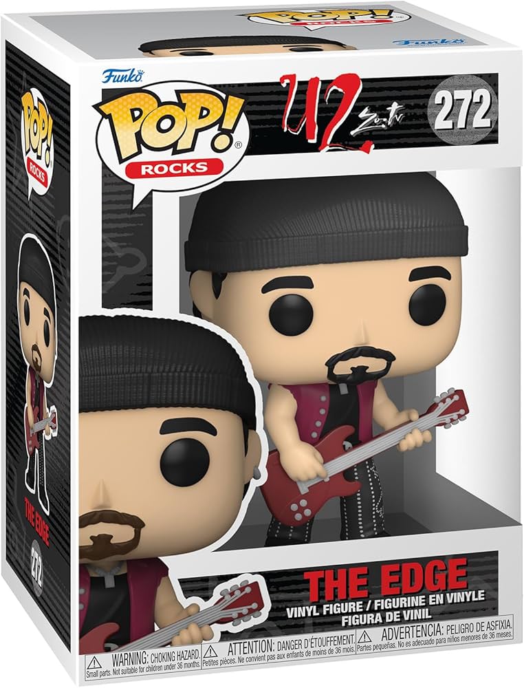 Pop! Rocks: U2 Zoo TV The Edge Vinyl Figure