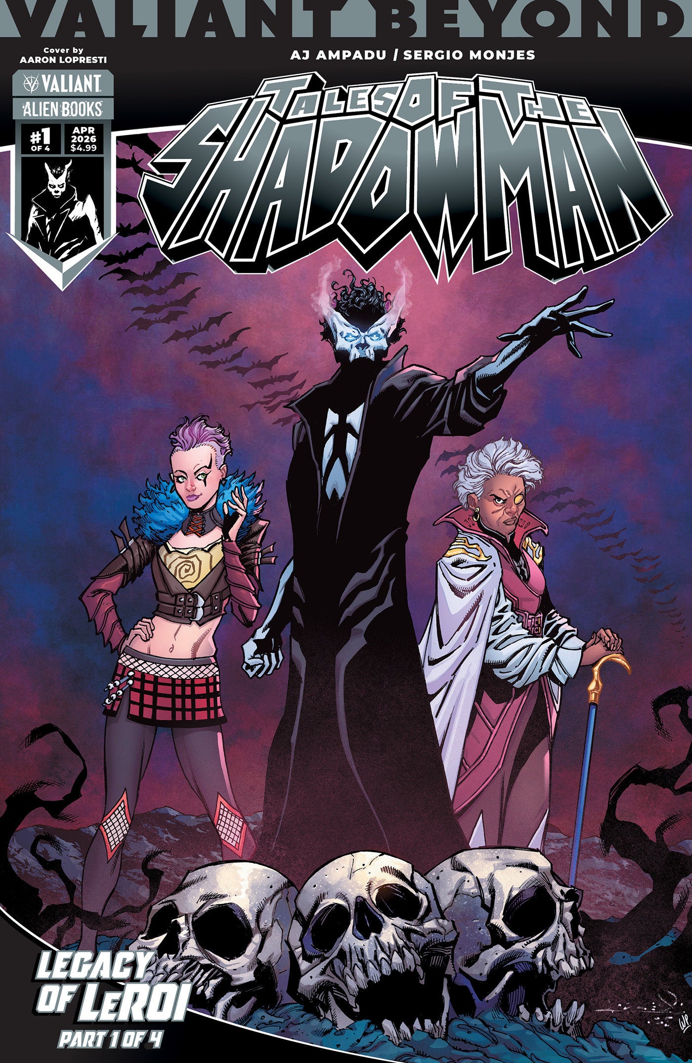 Valiant Beyond: Tales Of The Shadowman #7 - Legacy Of Le Roi #1 Cover A Aaron Lopresti